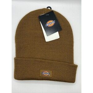 Dickies Men's Cuffed Beanie Hat Workwear One Size New